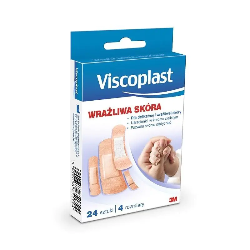 Viscoplast para Pele Sensível, Curativos Adesivos