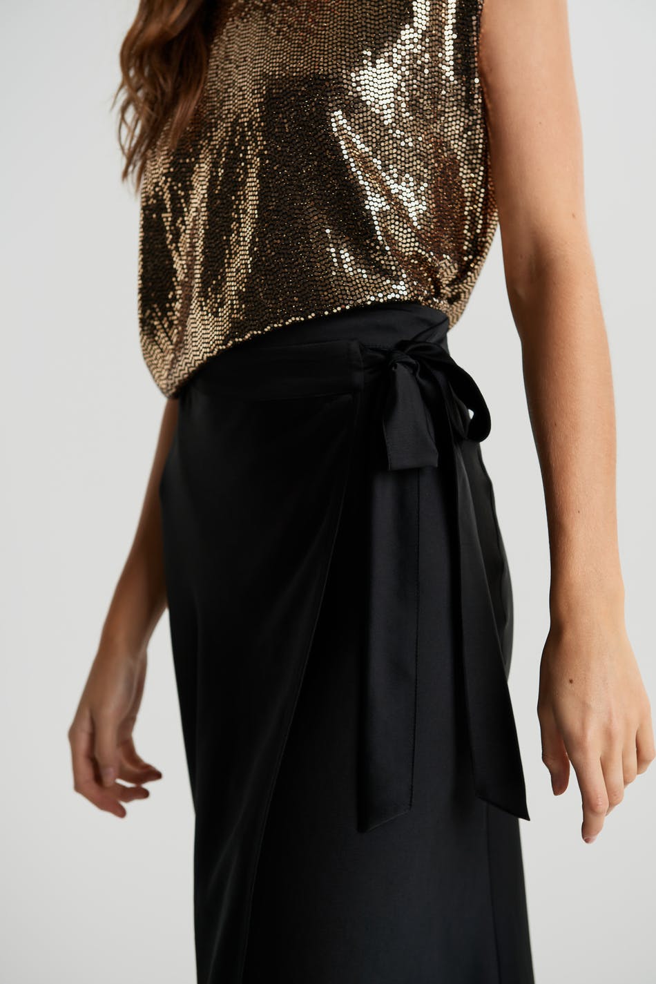 Victoria wrap skirt