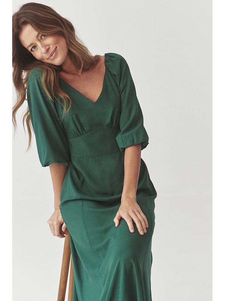 TATUUM Kleid in Dunkelgrün günstig kaufen