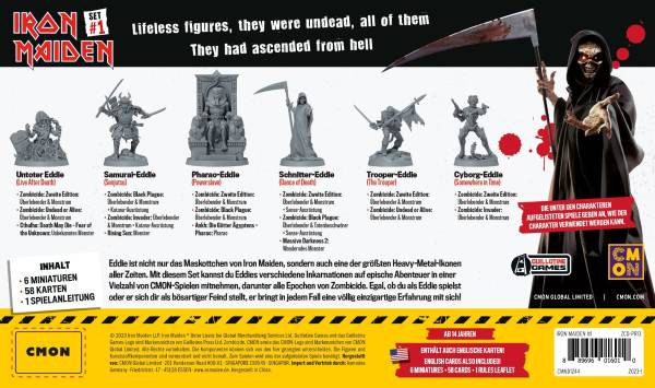 Iron Maiden Character Pack #1 (Erw./Exp.) (deutsch/engl.)