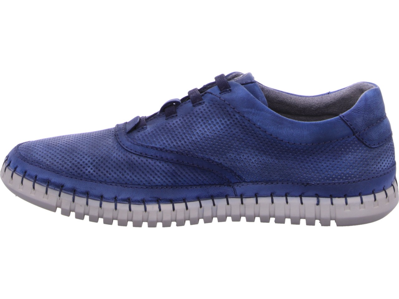BUGATTI Komfort Slipper blau Baloo