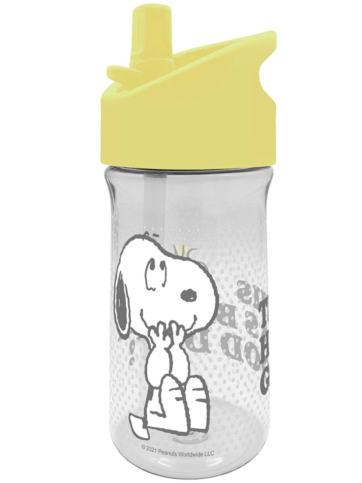 Geda Labels Trinkflasche Snoopy Good Day in Gelb - 350 ml günstig kaufen onesize