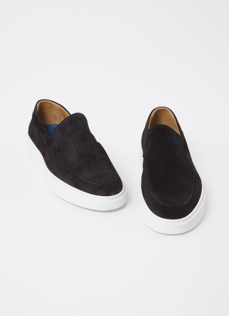 Mocasini Giorgio Clean Cup din piele întoarsă
