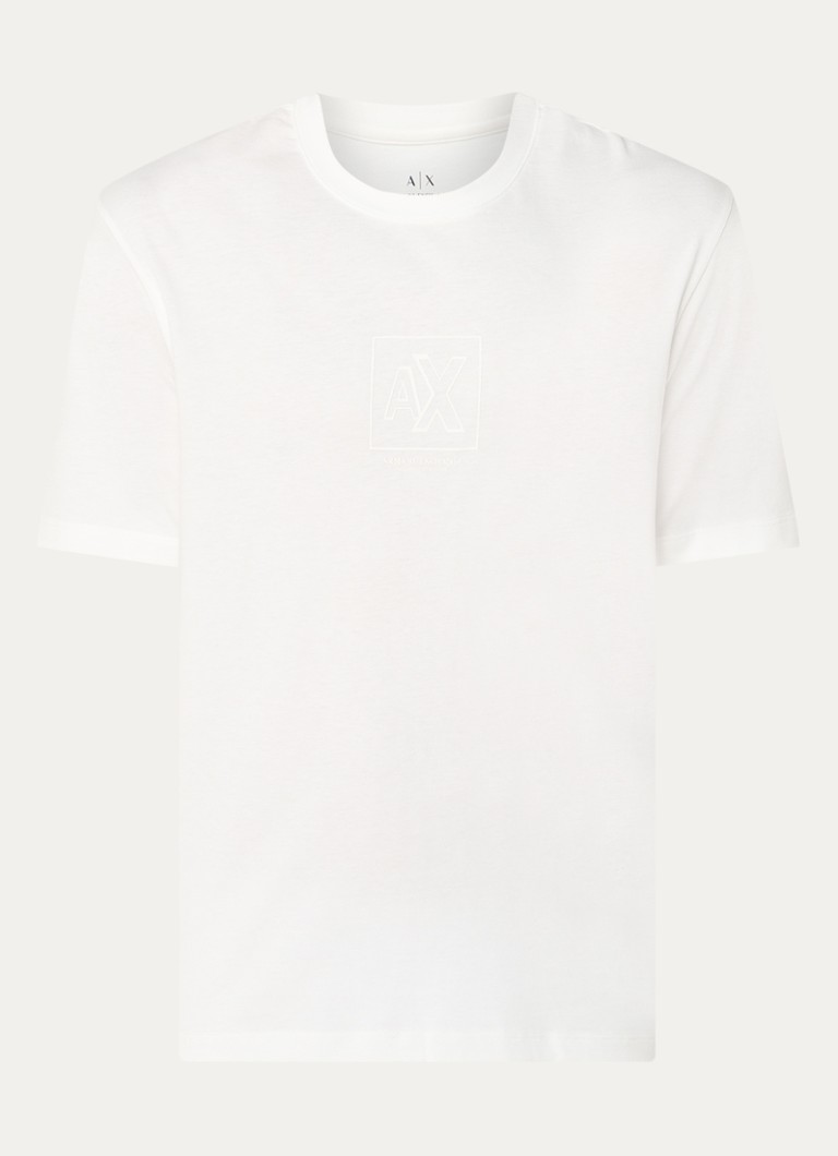 Tricou Armani Exchange cu logo imprimat
