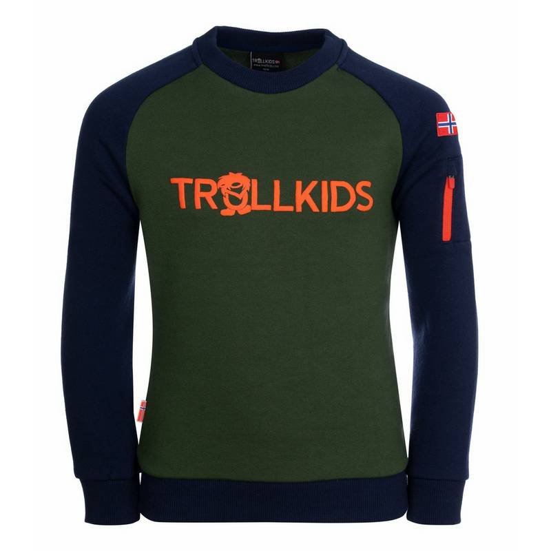 Trollkids Sandefjord Funktionssweatshirt Kinder