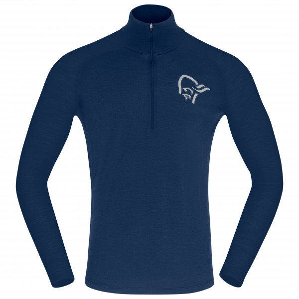 Norrøna - Norrøna pureUll Zip Neck - Merinopullover
