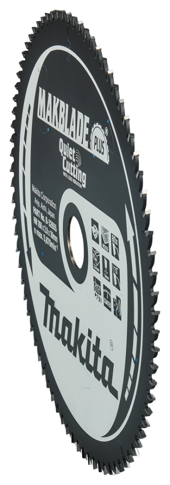 Makita Zubehör B-32655 Makblade-Plus 260x30x2,8 80T 15g Tischkreissägeblatt für Holz