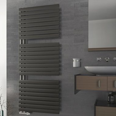 Ximax Badheizkörper Fortuna-Open 1512 mm x 600 mm, 870 Watt, 50 mm Anschluss, anthrazit