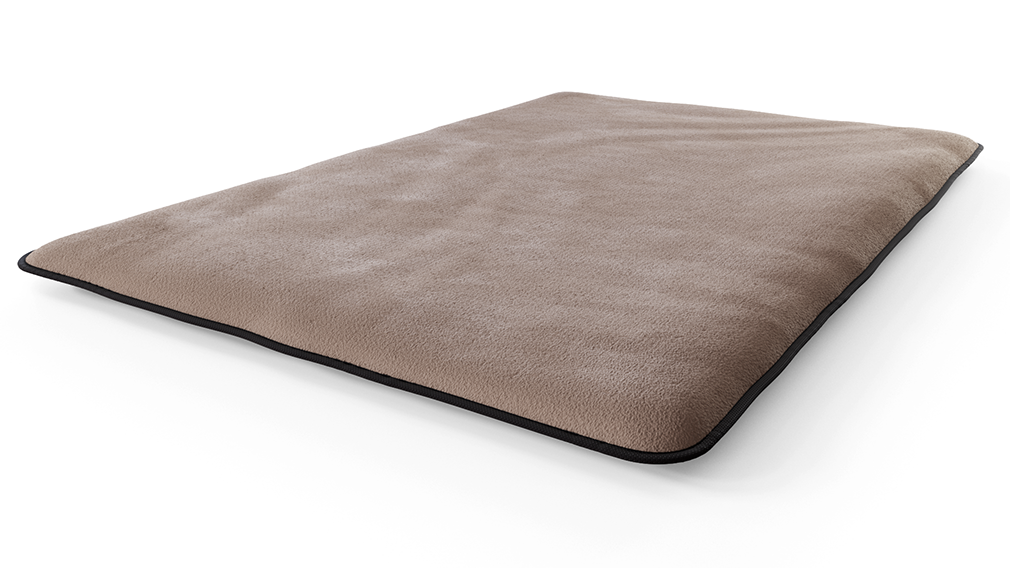 Knuffelwuff Hundematten Knuffelwuff kuschelige Einlage Teddy für Hundebett Form: Adventure braun XXXL