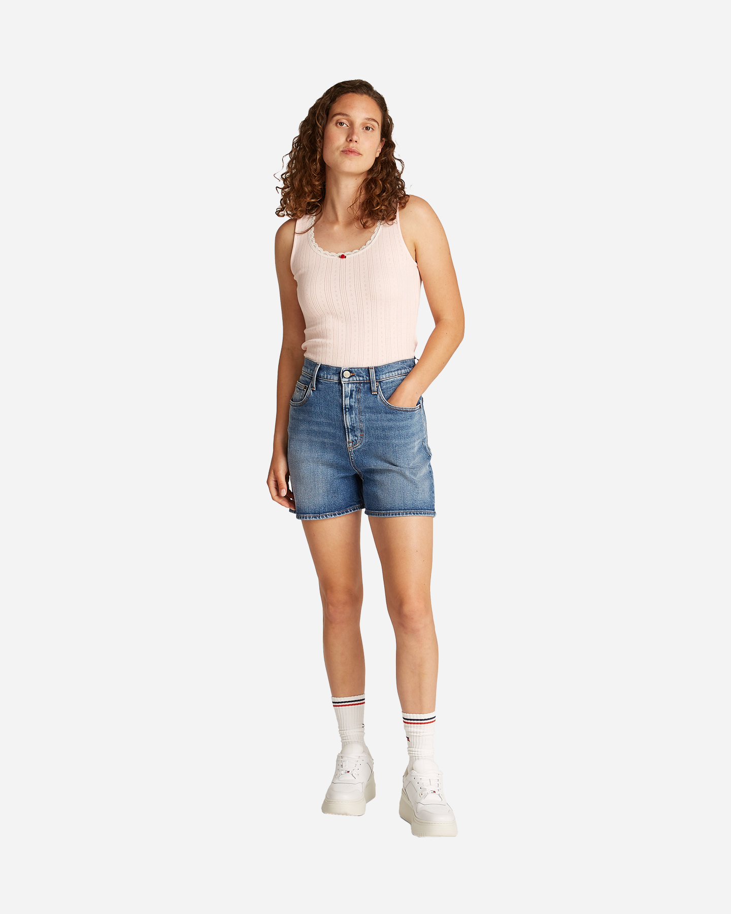 Džínsy Tommy Hilfiger Mom Fit W DW0DW20092-1A5