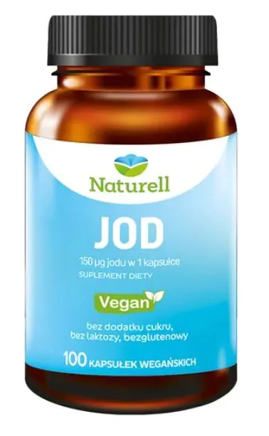 Naturell jodo 100, kapsulės