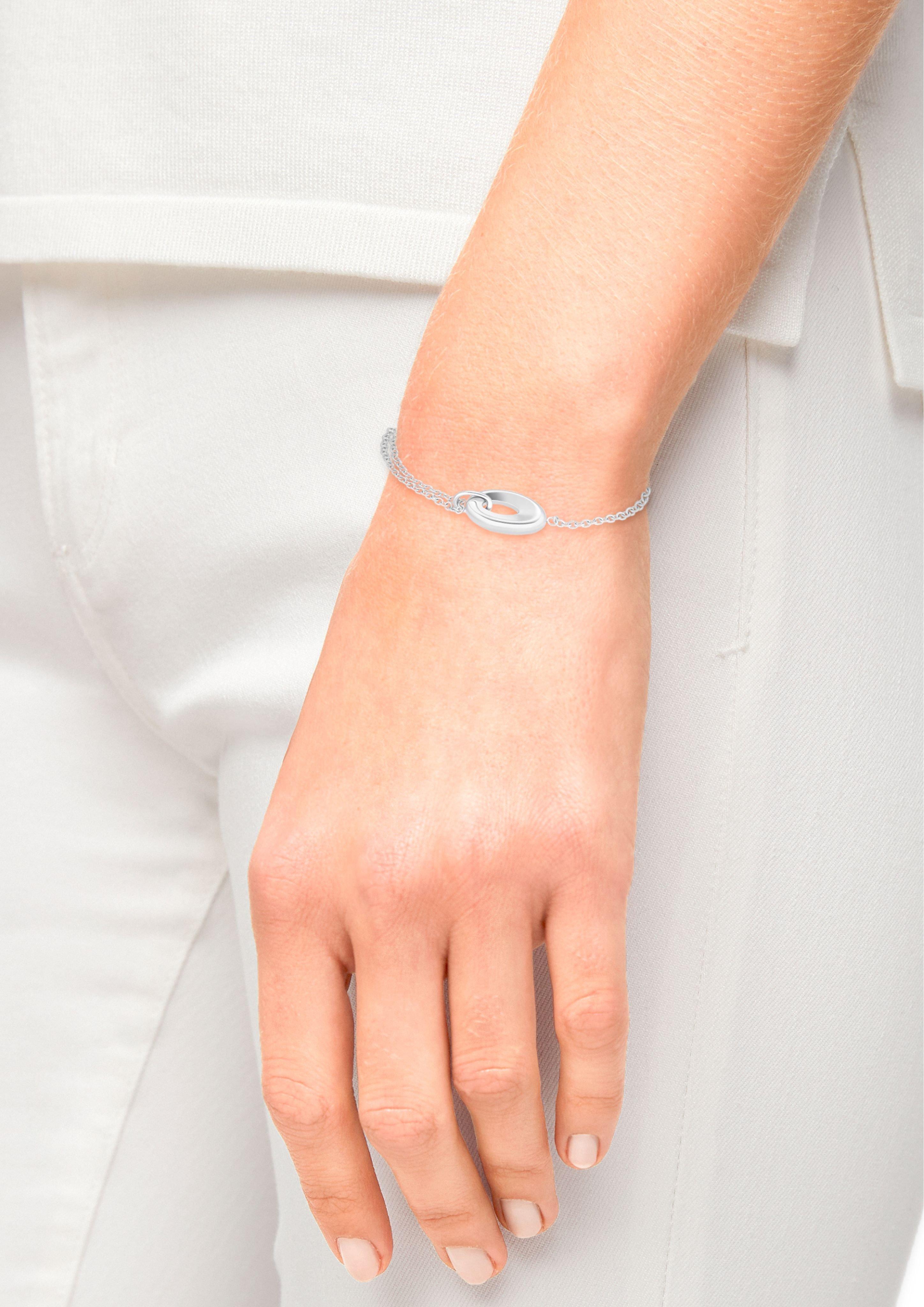 Edelstahl-Armband mit Anhänger  6007213-92B0