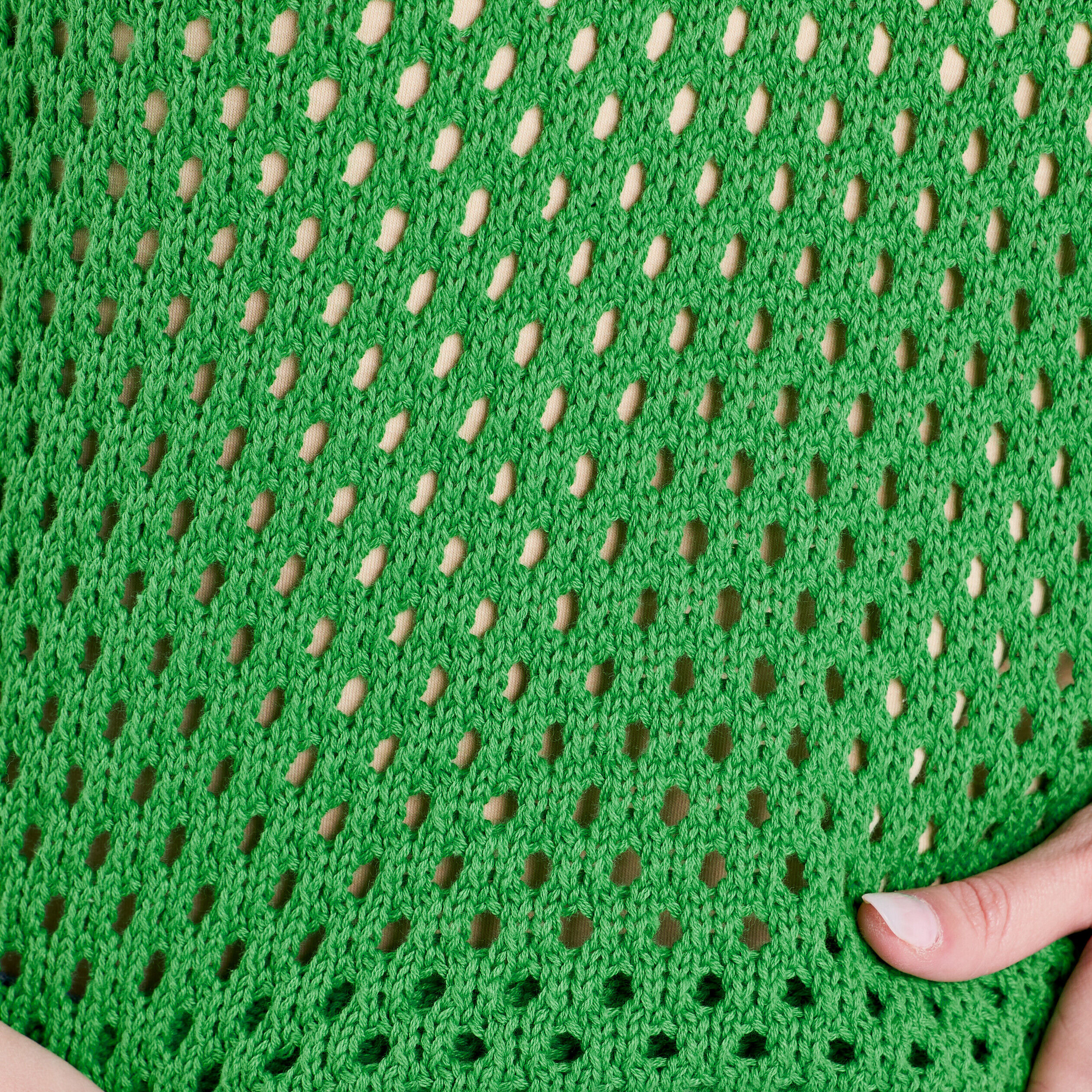 Polo manches courtes vert femme | Cache Cache