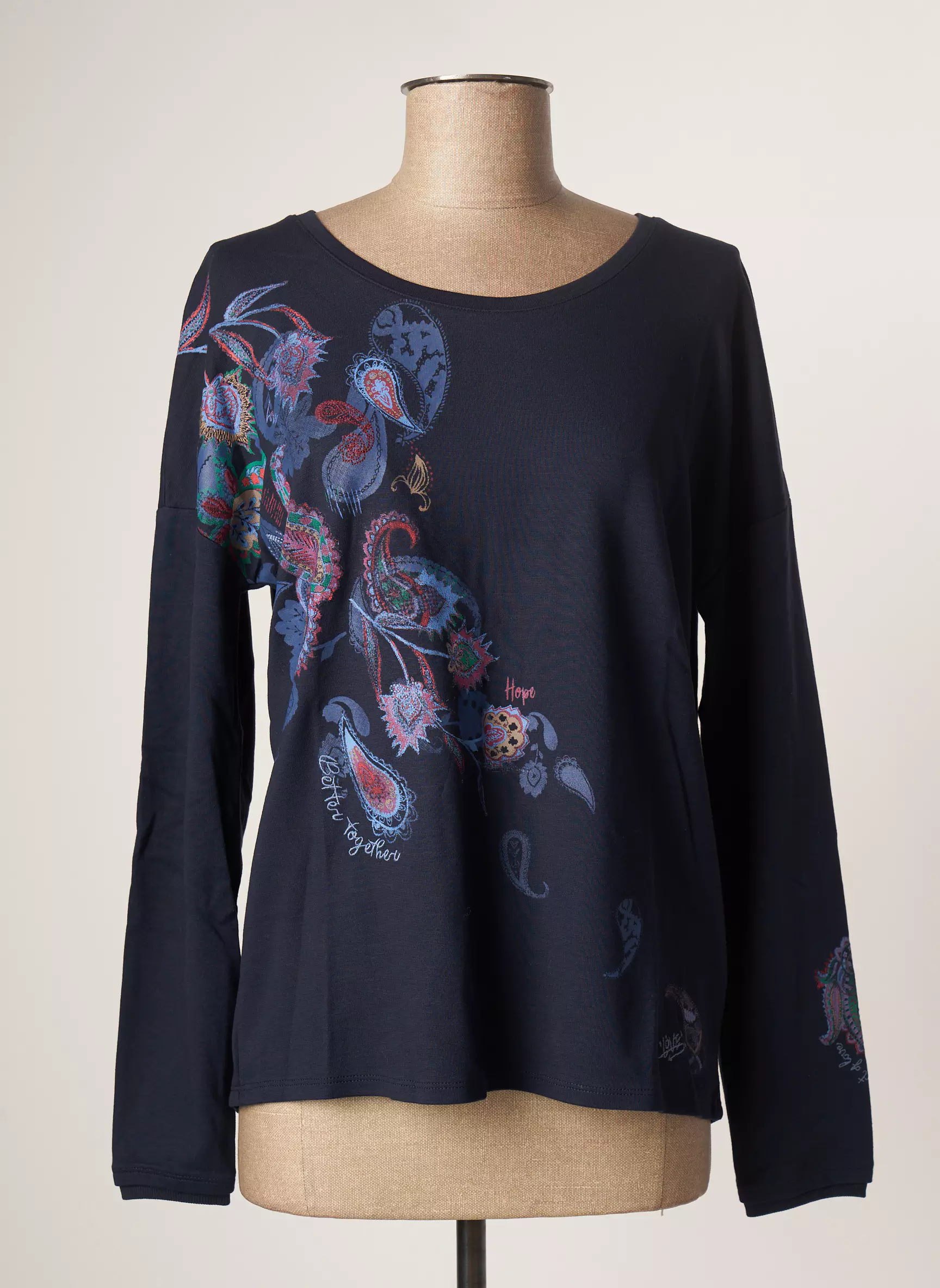 Cecil Tshirts Femme couleur bleu