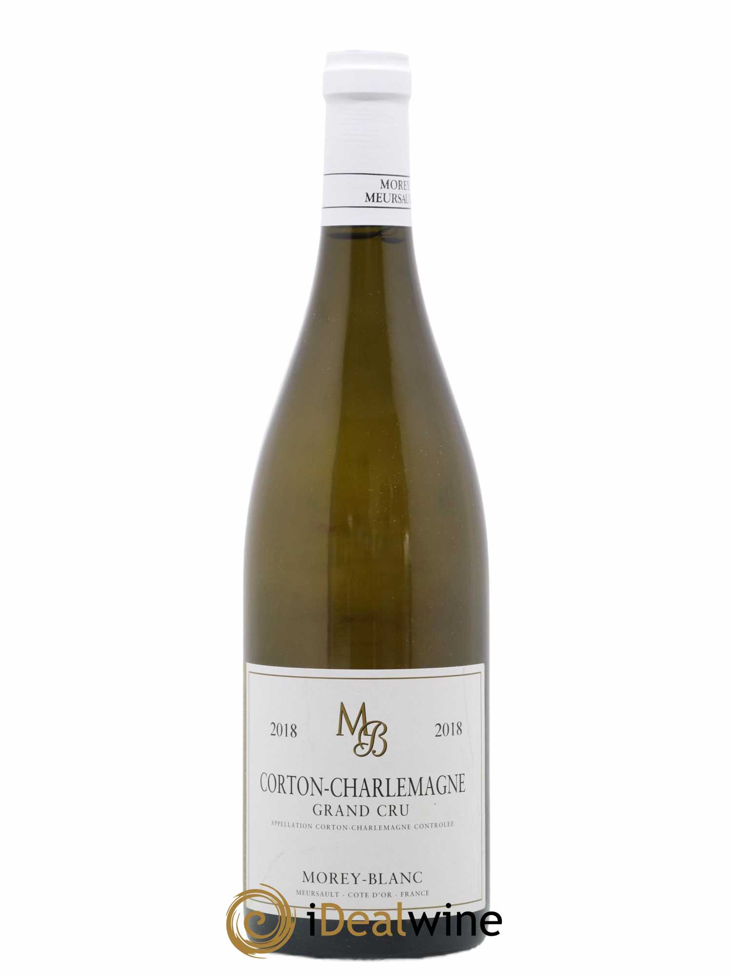 Corton-Charlemagne Grand Cru Morey-Blanc  2018 - Lot de 1 Bouteille