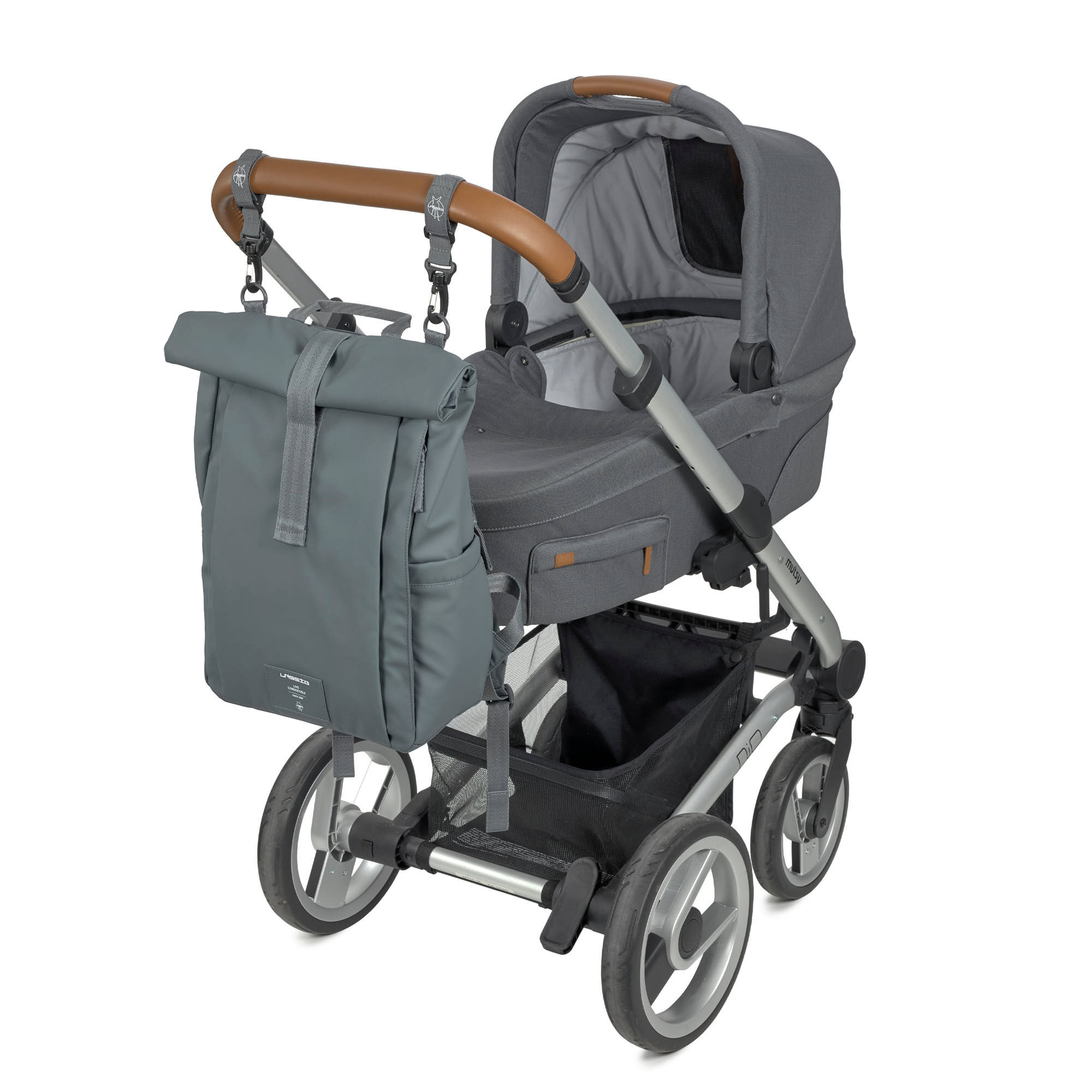 Wickelrucksack - Rolltop Up Backpack, Anthrazit