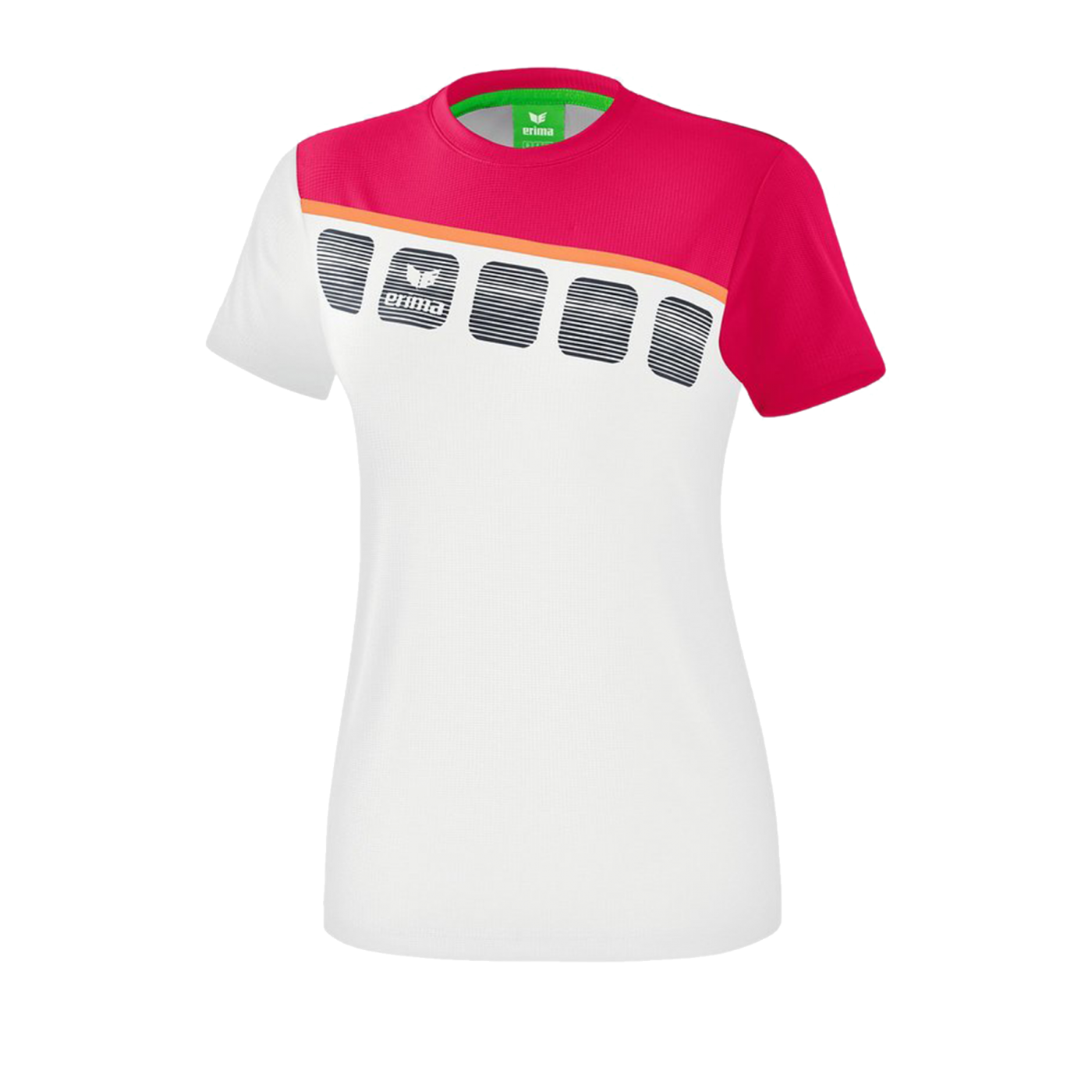 Erima 5-C T-Shirt Damen Weiss