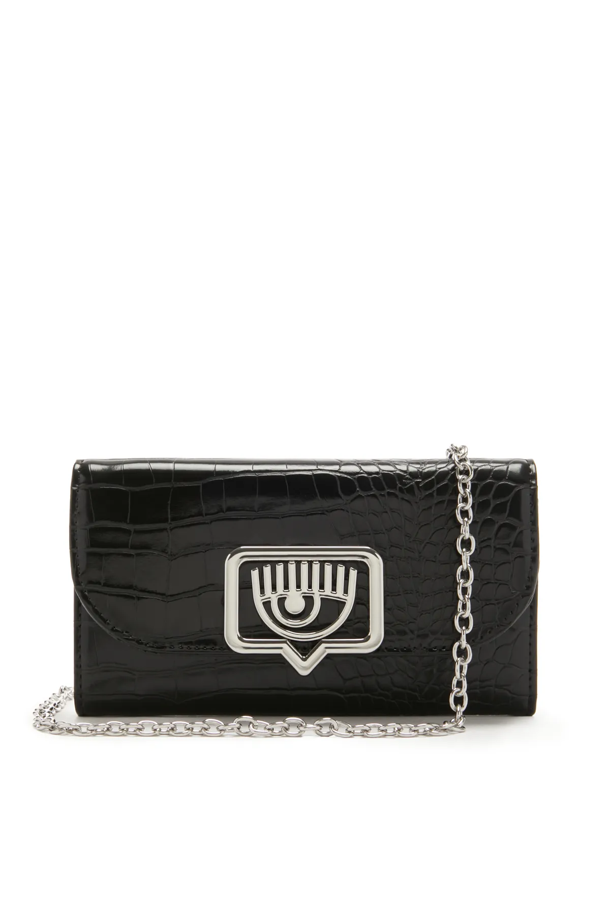 CHIARA FERRAGNI  Eyelike Damen Umhängetasche Schwarz 75sb4bbe-zs728-899