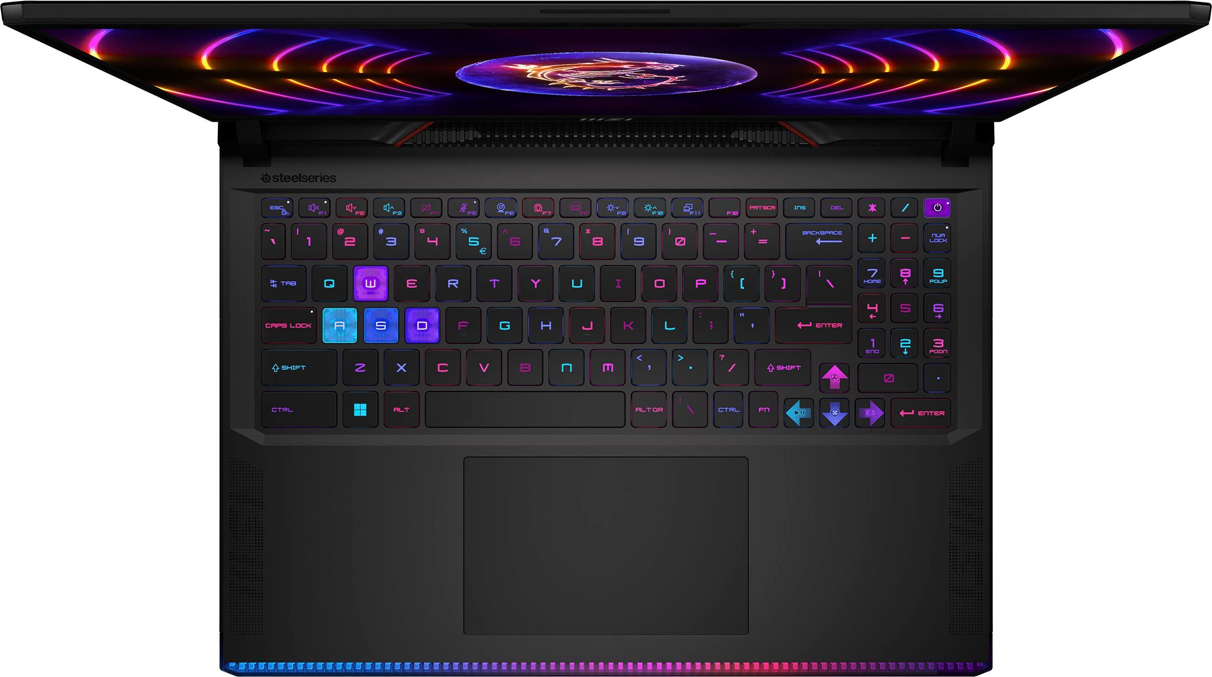 MSI Raider GE68 HX 13VG-037 Gaming-Notebook (40,6 cm/16 Zoll, Intel Core i7 13700HX, GeForce RTX 4070, 2000 GB SSD)