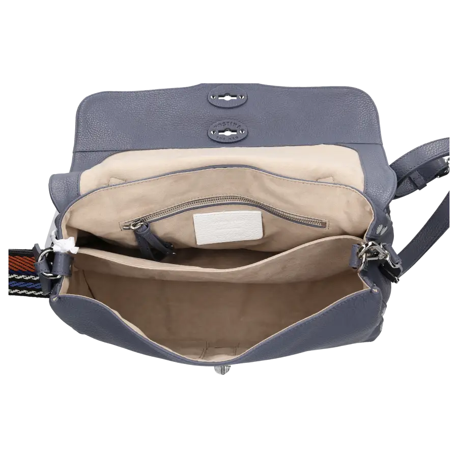Zanellato - Handtasche POSTINA Kalbsleder - blau