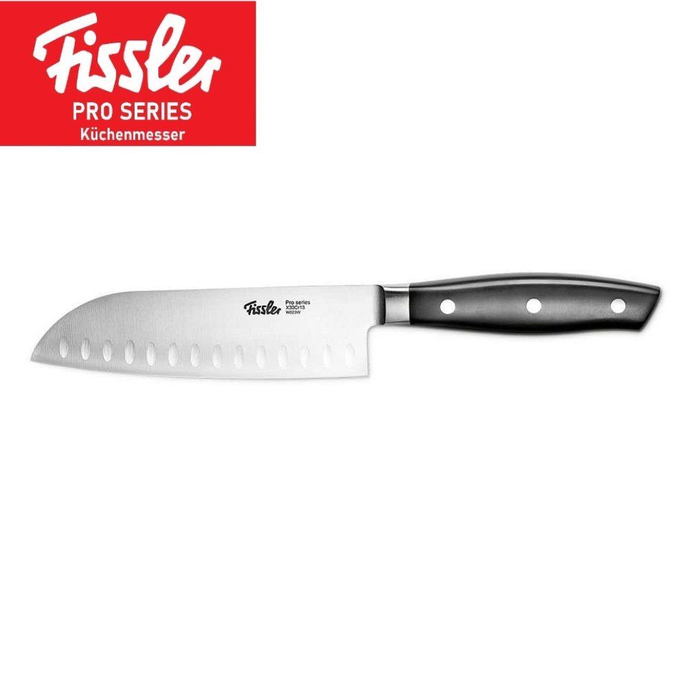 Fissler Messer-Set Profi Küchenmesser Kochmesser Fleischmesser Brotmesser Sushimesser (rostfrei, vernietete Griffe, Spülmaschinenfest, Gemüsemesser, Messer, gehärtete Spezialklingen, extra scharf), Messerset, Küchenmesser Fleischmesser, Allzweckmesse
