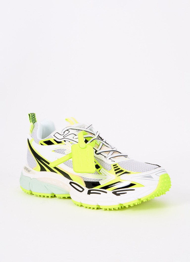 Sneakersy Off-White Ow Be Right Back z detalami z siateczki