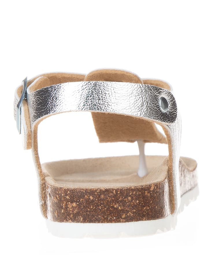 BIO PINGÜIN Sandalen in Silber günstig kaufen