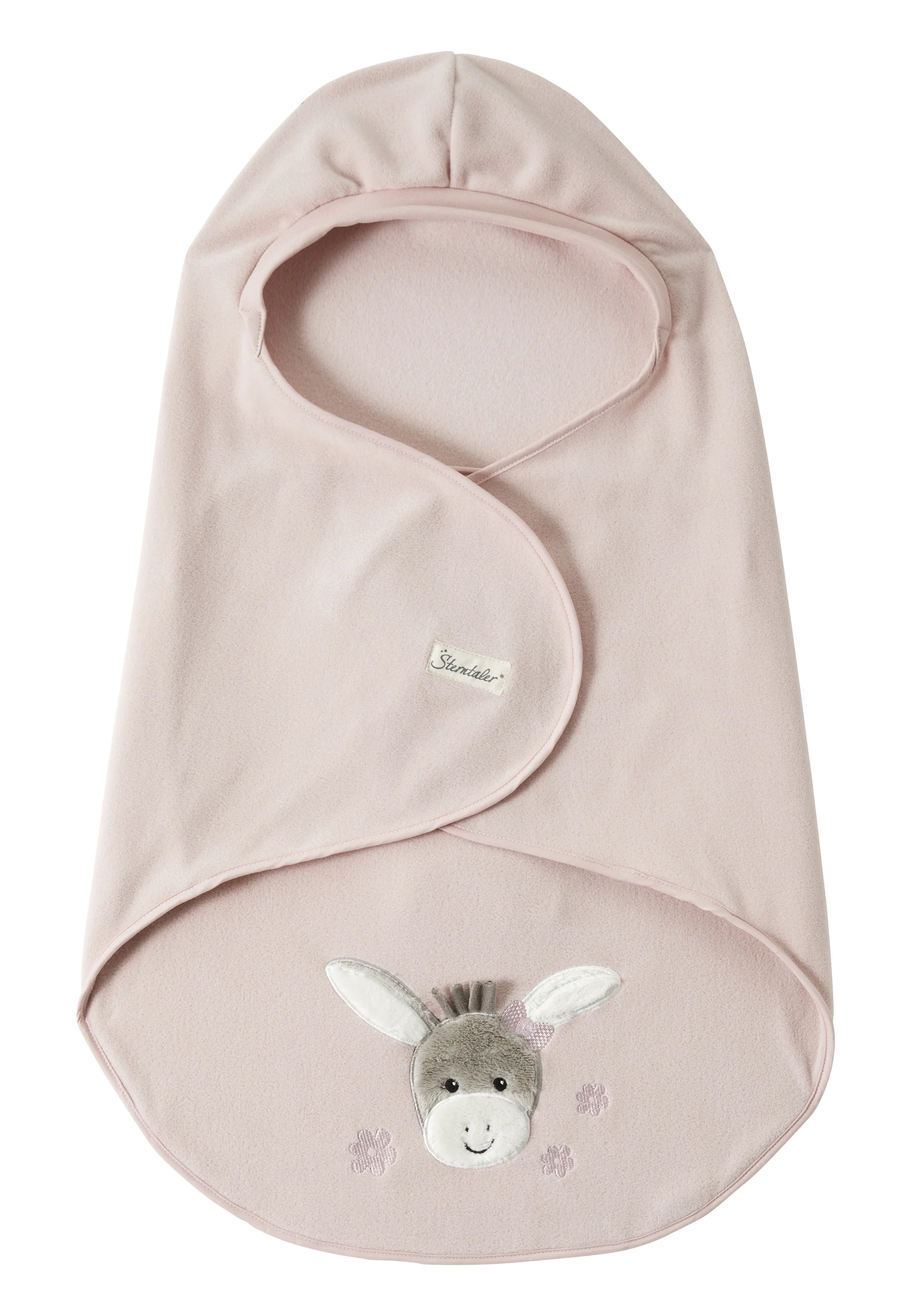 Einschlagdecke Esel Emmi Girl aus Microfleece
