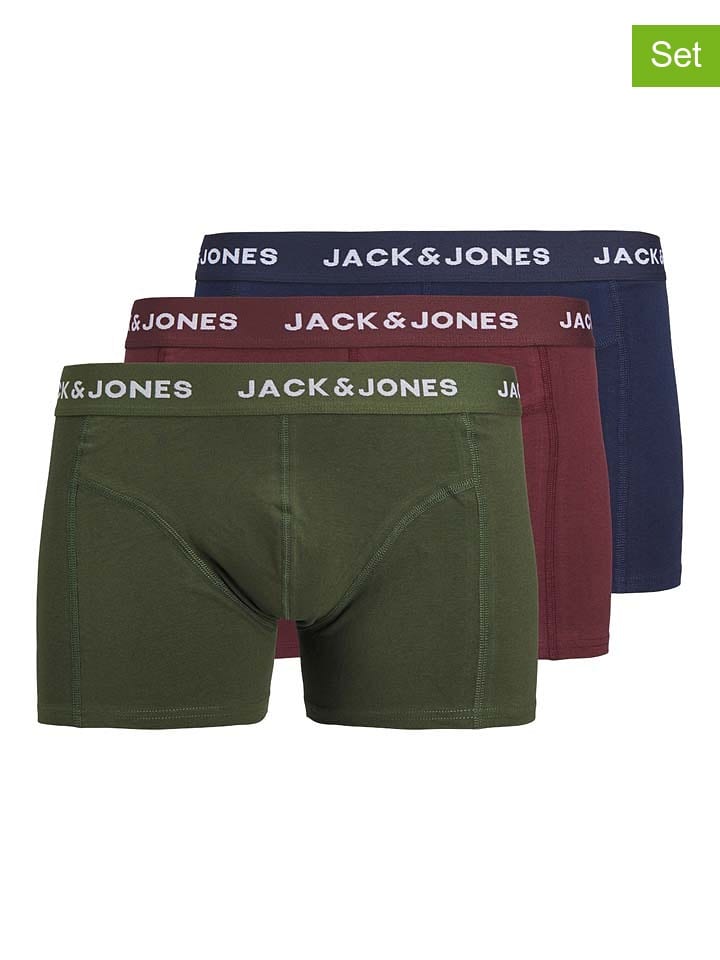 Jack & Jones 3er-Set: Boxershorts 