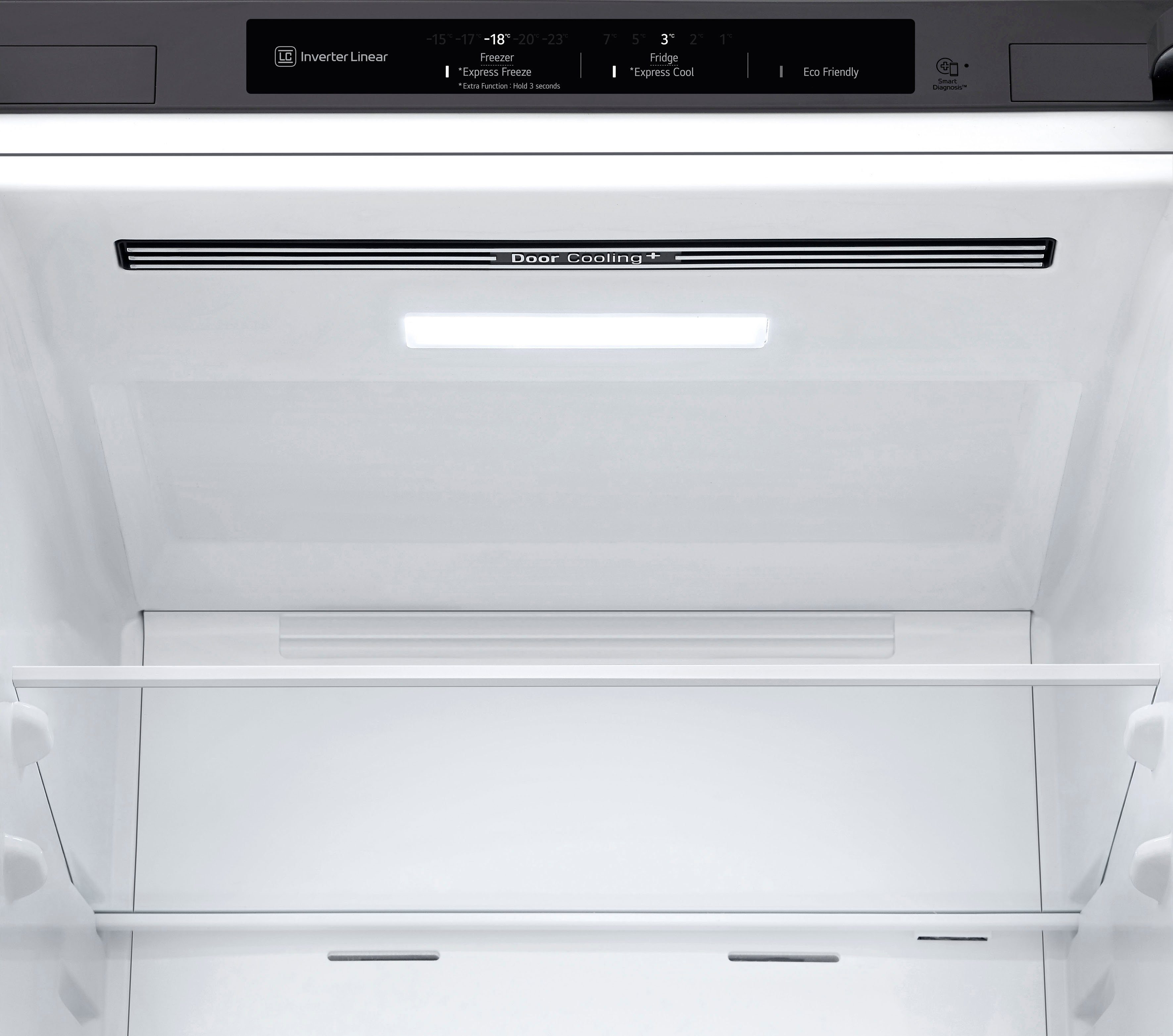 LG Kühl-/Gefrierkombination GBP62PZNBC, 203,0 cm hoch, 59,5 cm breit