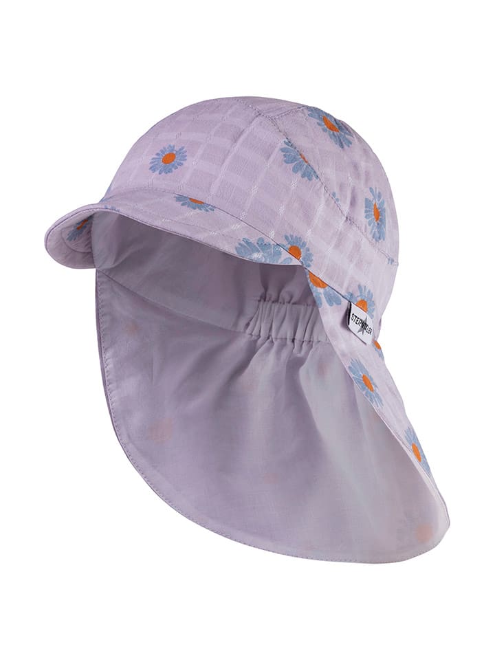 Sterntaler Nackenschutzcap in Lila günstig kaufen