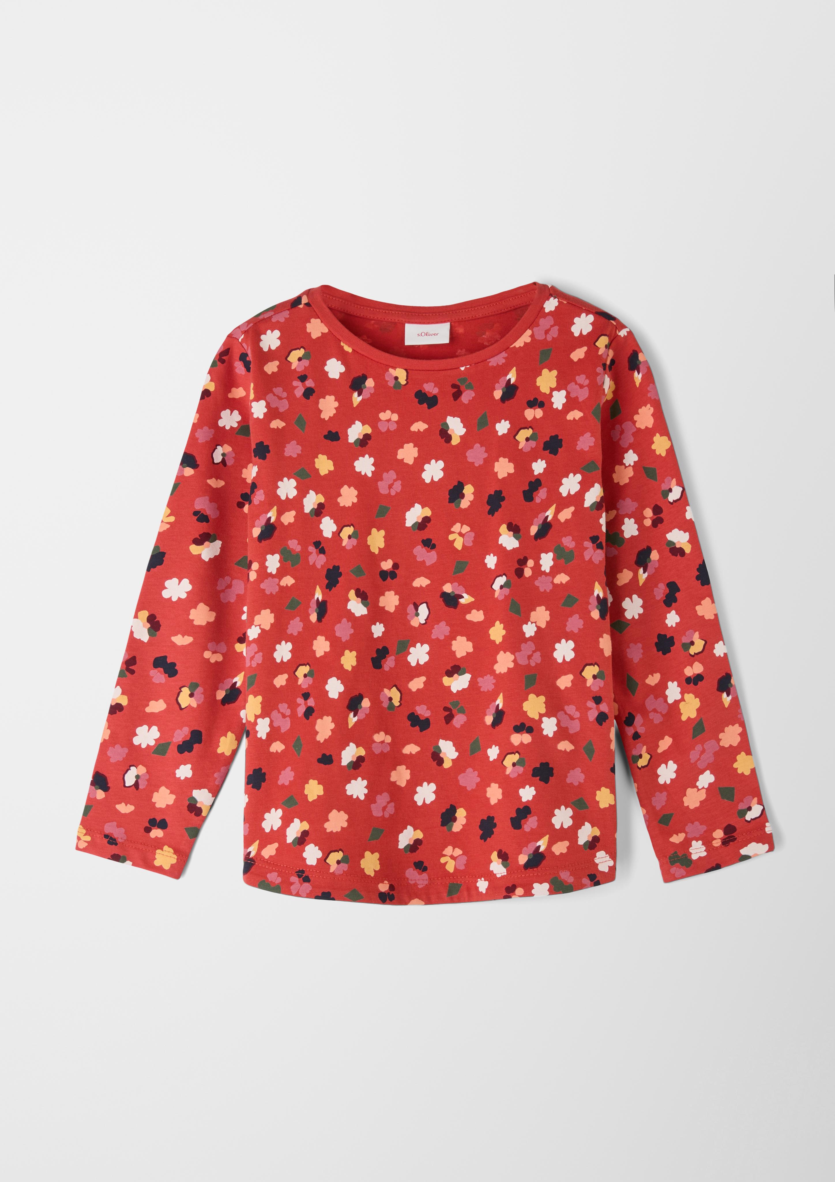 Baumwollshirt mit niedlichem Allover-Print  2119327-30A2