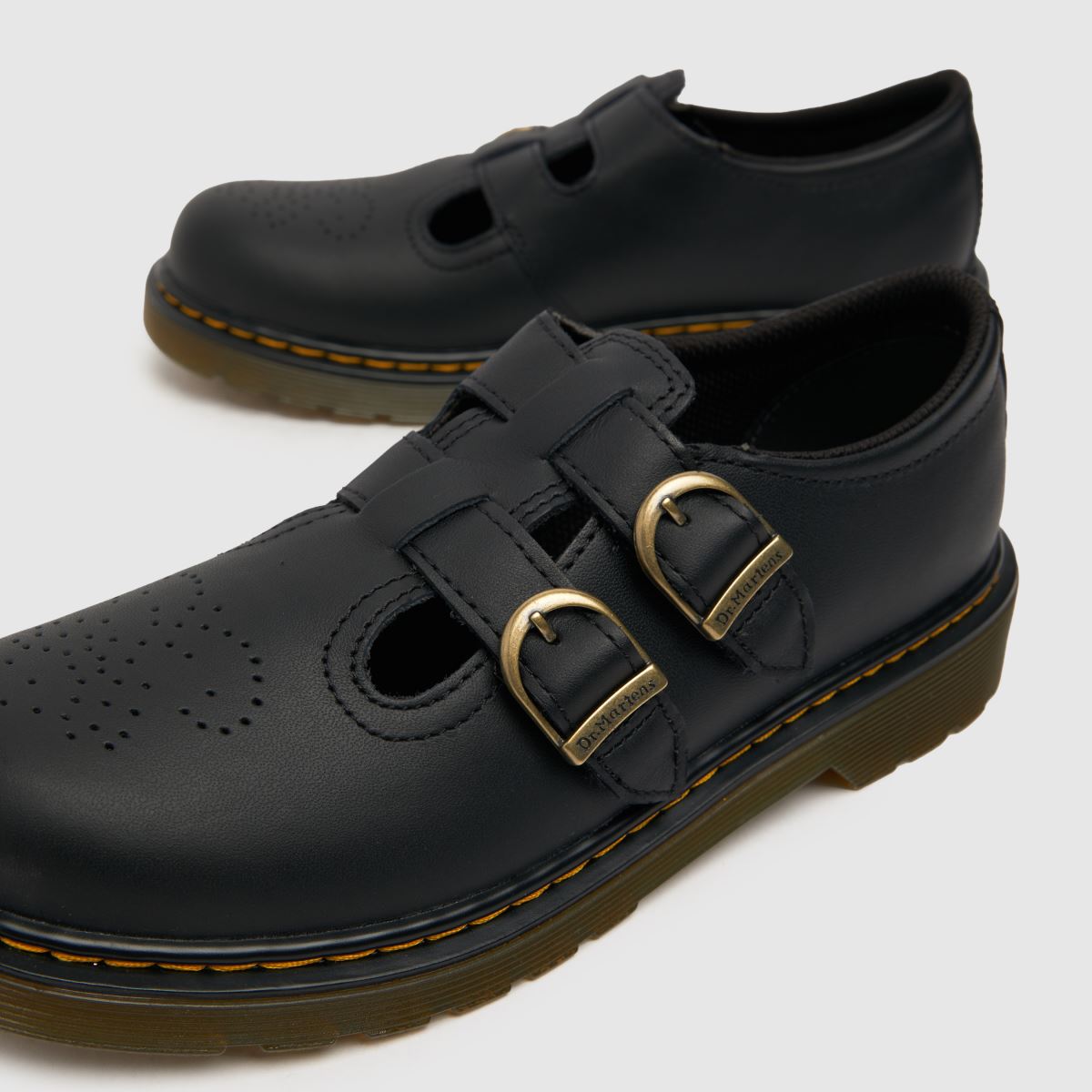 Dr. Martens fekete 8065 Lány Ifjúsági Cipő