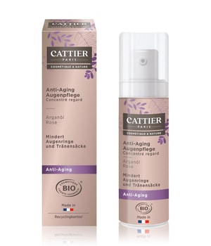 Cattier Anti-Aging Pflege Arganöl - Rose Augencreme-15 ml