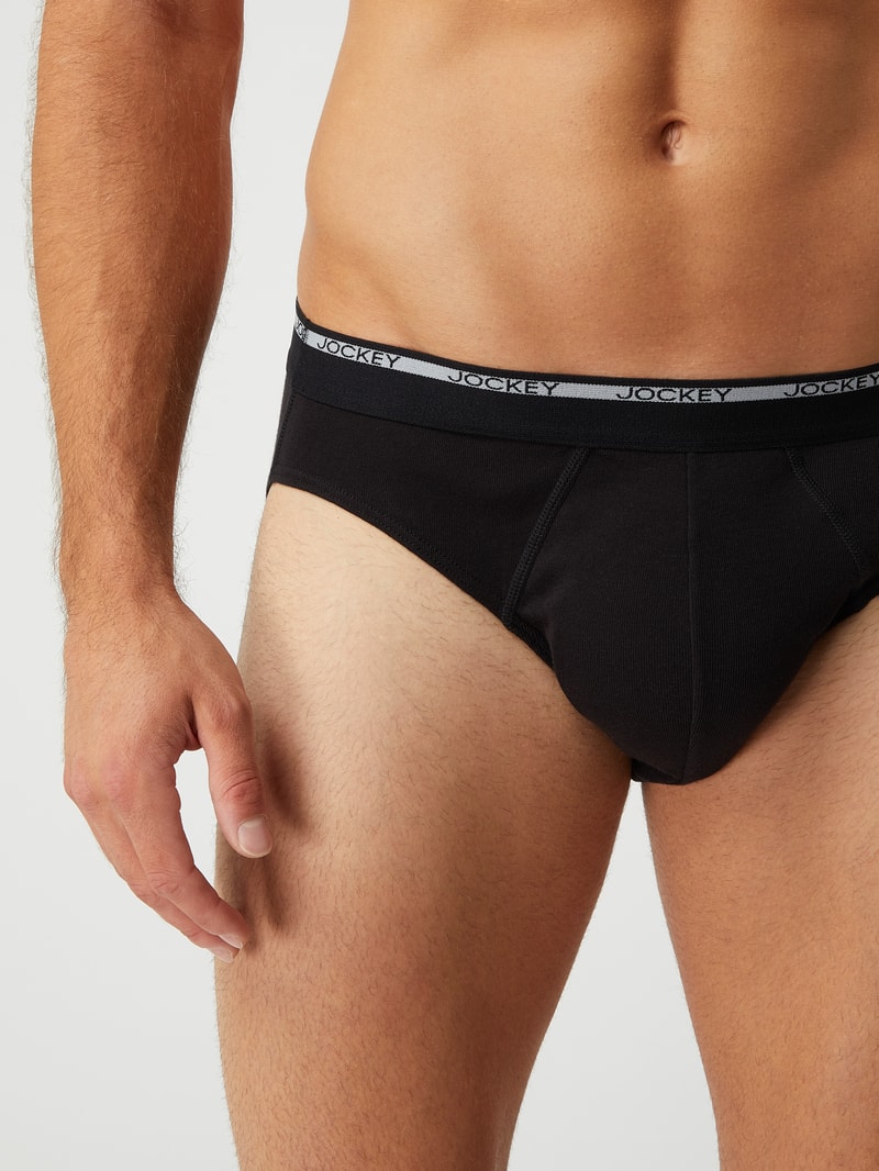 Slip im 2er-Pack in schwarz