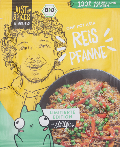 Just Spices Bio One Pot Asia Reis Pfanne - In Minutes