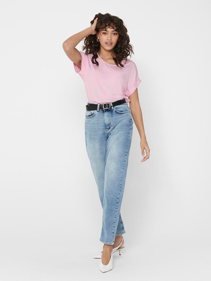 ONLY Shirt in Rosa günstig kaufen