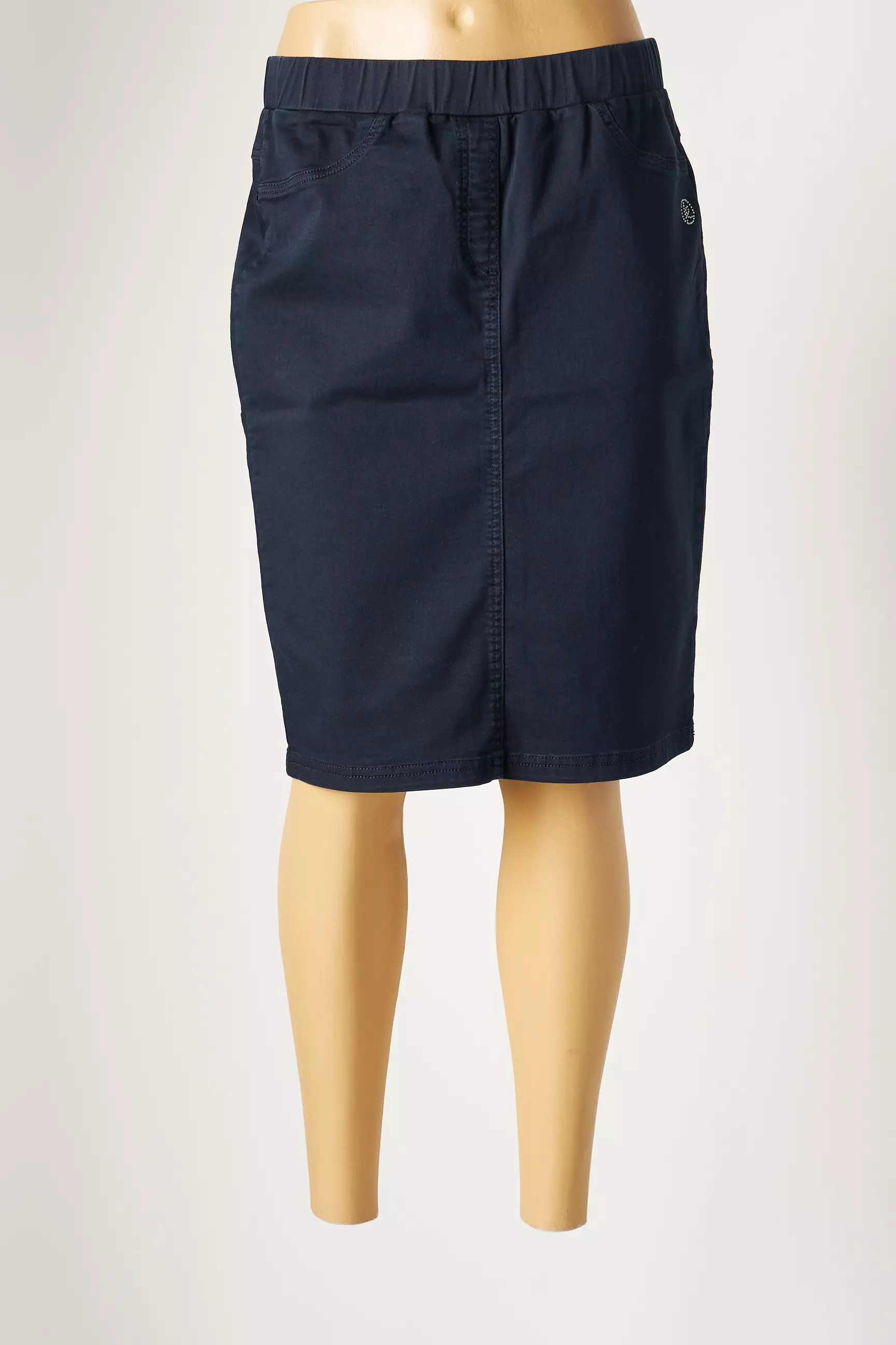 Concept K Jupes Mi Longues Femme couleur bleu