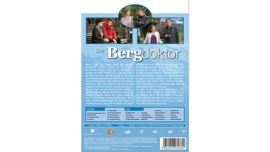 Der Bergdoktor - Staffel 13  [3 DVDs]