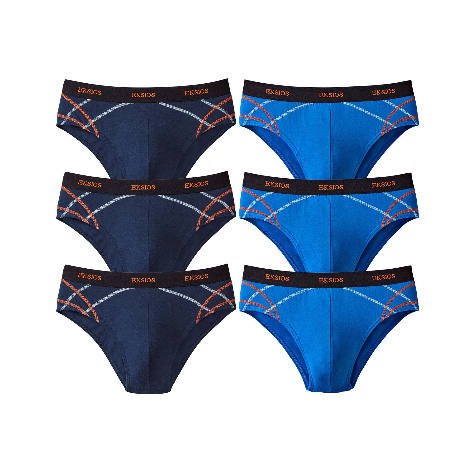 Slip fermé élastiqué surpiqué taille confort