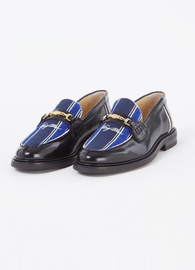 Filling Pieces -jerseynahkaiset loaferit teddy-yksityiskohdilla
