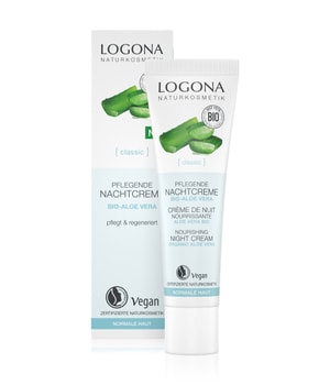Logona Classic Nourishing Night Cream Organic Aloe Vera Nachtcreme-30 ml