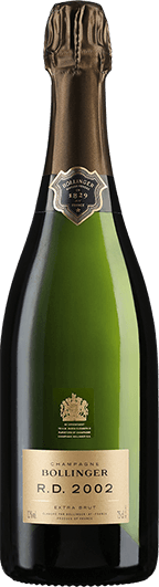 Bollinger : RD Récemment Dégorgé 2002