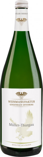 2022 Müller-Thurgau halbtrocken 1,0 L - Weinmanufaktur Gengenbach