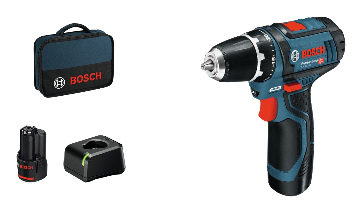 Mașină de găurit fără fir Bosch Blue 060186810F GSR 12V-15 12V 2.0Ah Li-ion