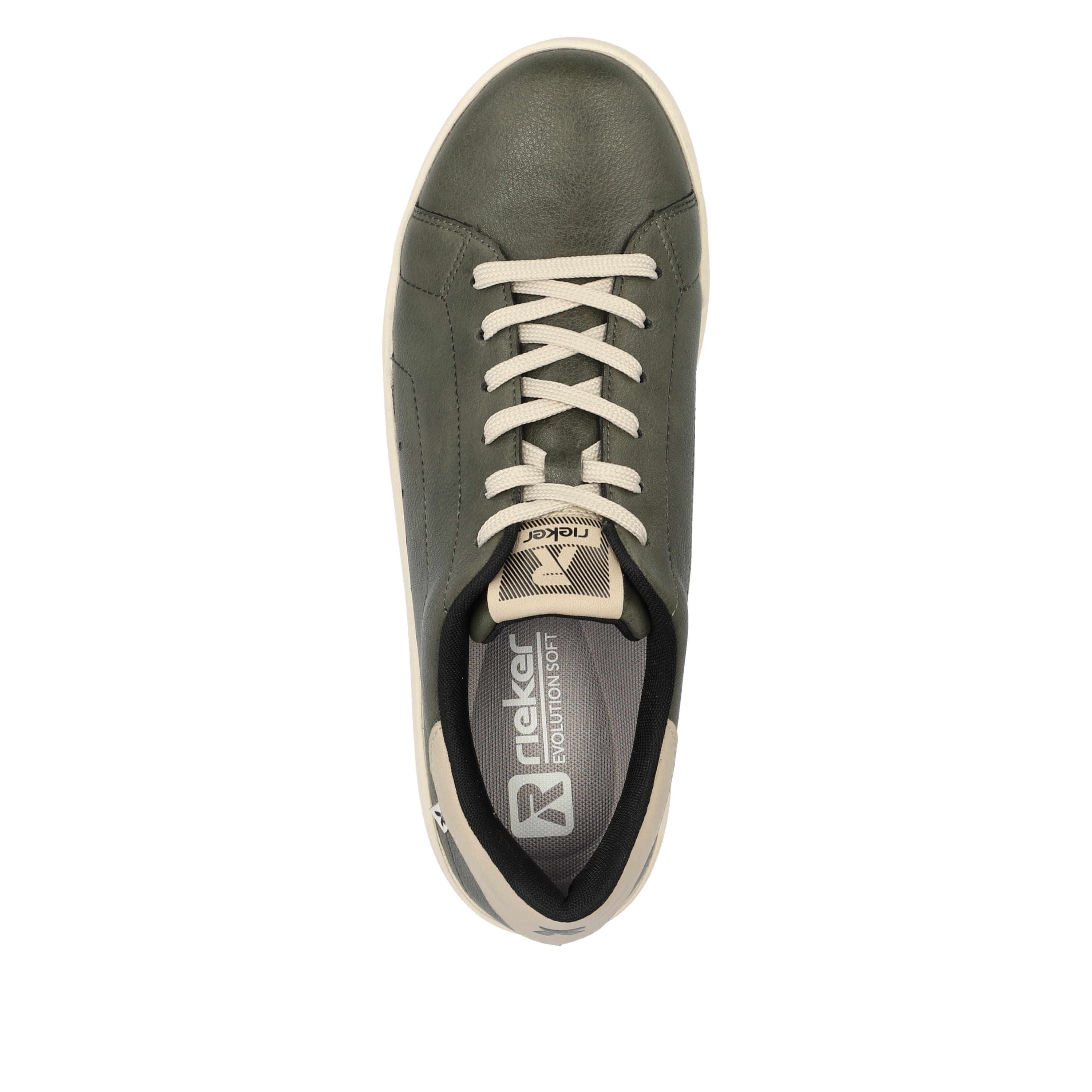 Rieker Damen Sneaker Low khaki grey