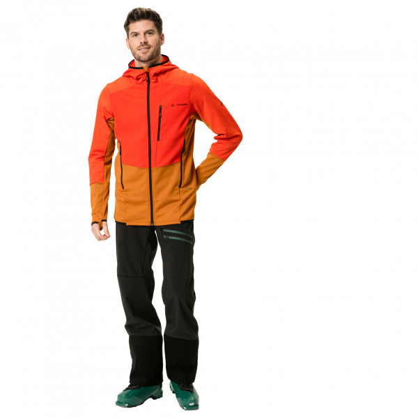 Vaude - Monviso Hooded Grid Fleece Jacket - Fleecejacke