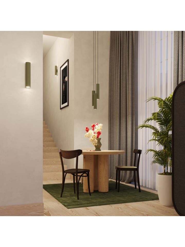 Nice Lamps Wandleuchte CASTRO 2 olivgrün H 30 cm günstig kaufen onesize