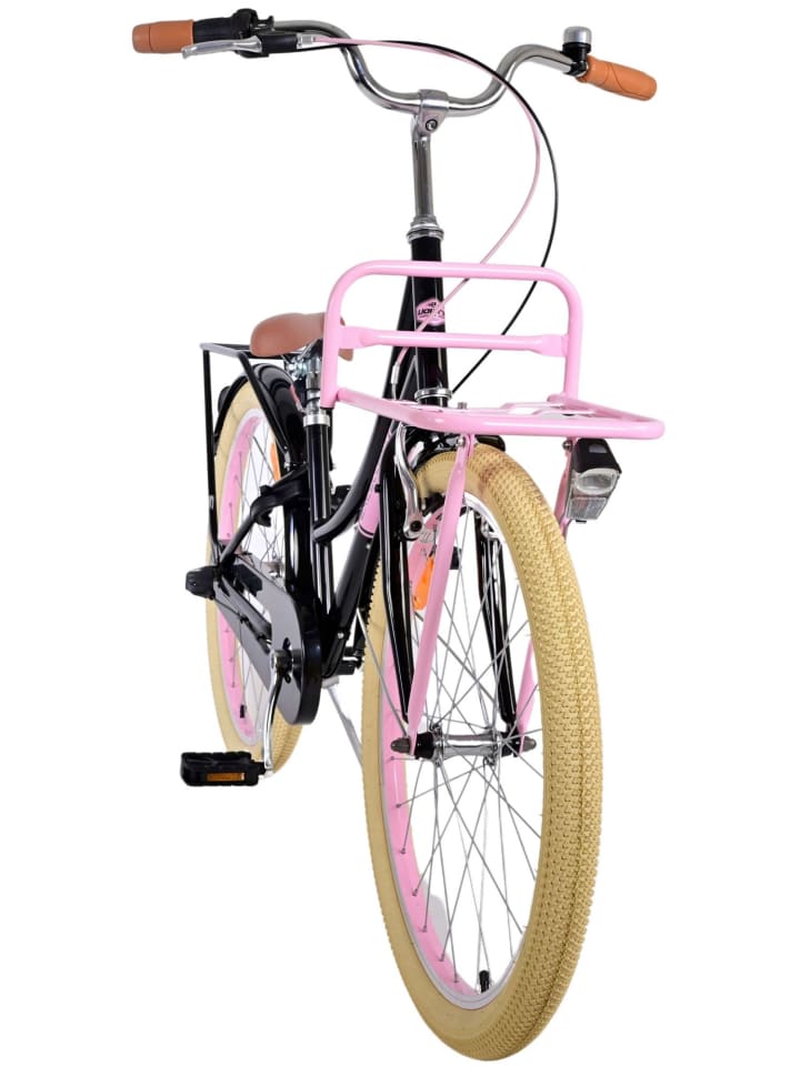 Volare Kinderfahrrad Excellent Fahrrad für Mädchen 24 Zoll Kinderrad Schwarz 8 Jahre günstig kaufen onesize