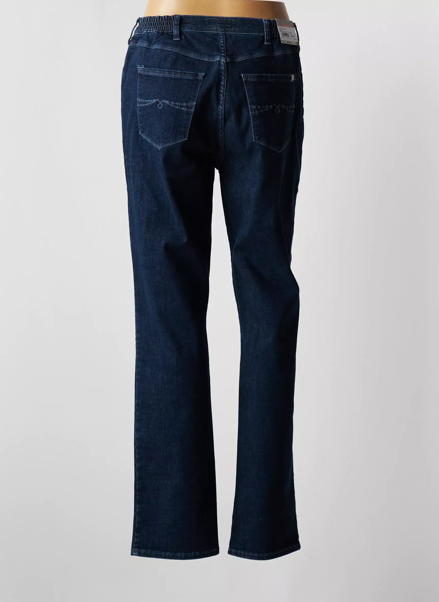 Pioneer Jeans Coupe Droite Femme couleur bleu